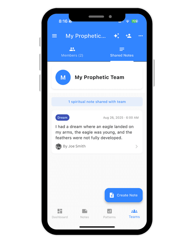 Team Collaboration Interface